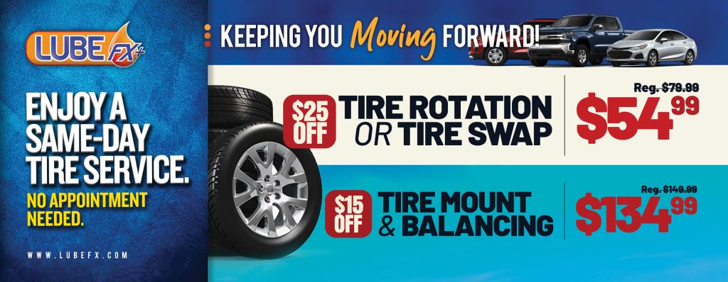 LubeFX Tire Rotation Swap Mount Deal Coupon 21022023